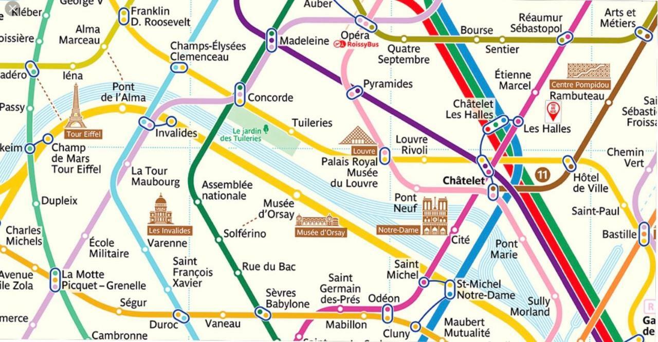 50M2 Rue Rambuteau/Pompidou/Marais/Hotel De Ville Παρίσι Εξωτερικό φωτογραφία